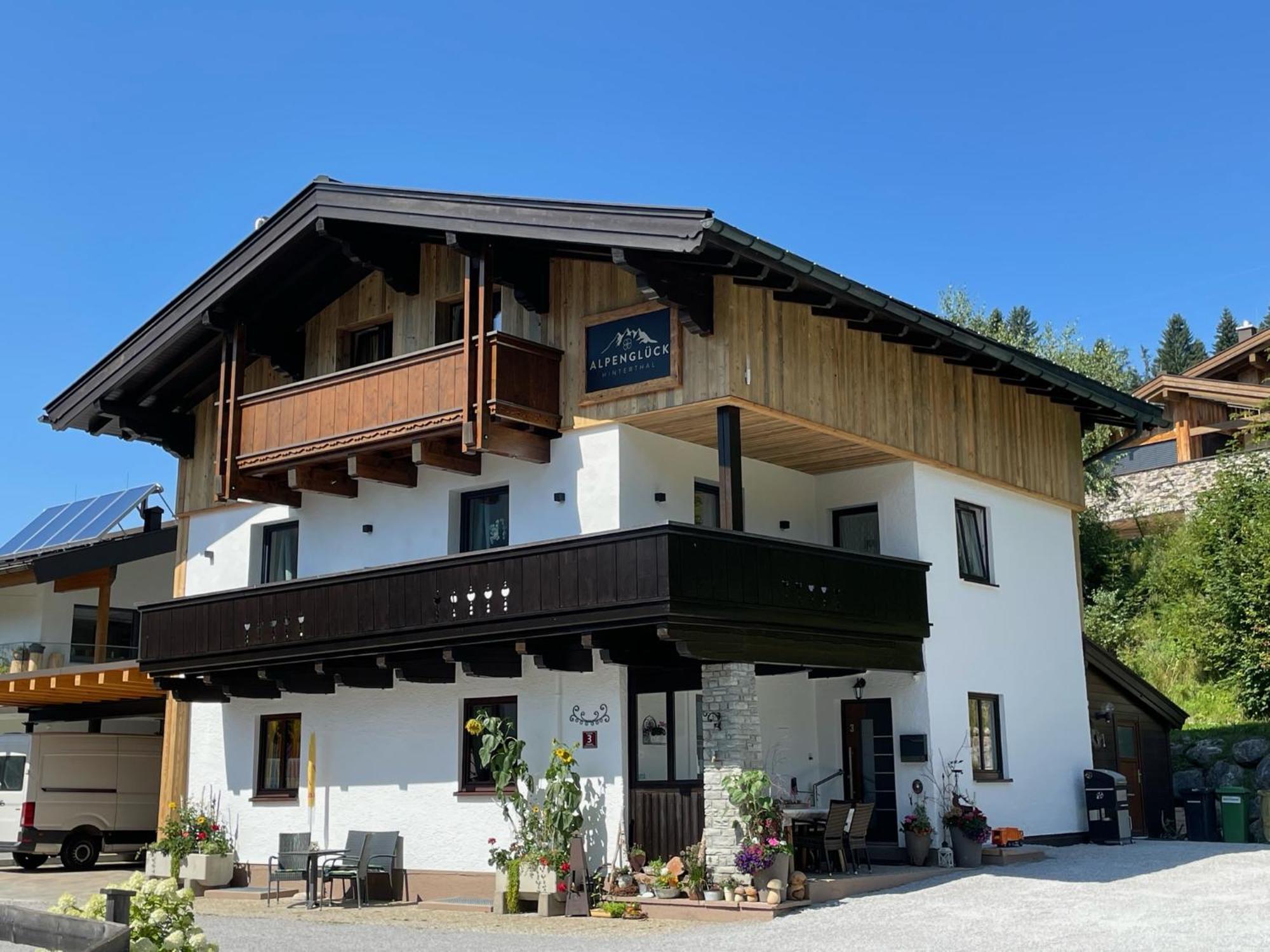 Ferienwohnung Alpenglueck - Hinterthal Exterior foto